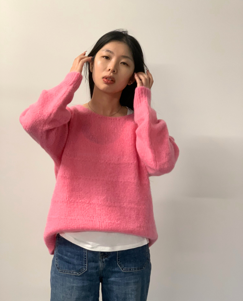 Maison Anje Beryton Blush Knit