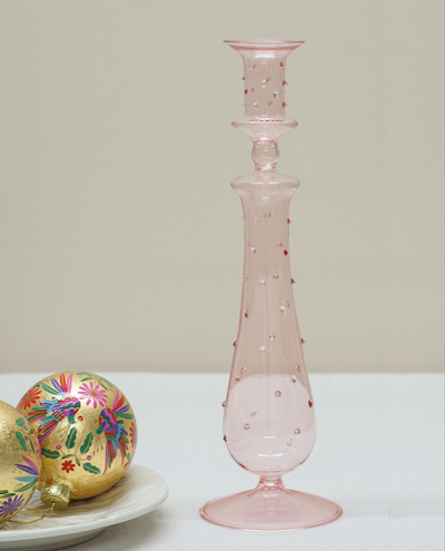 Ivore Artist Pink Candlestick