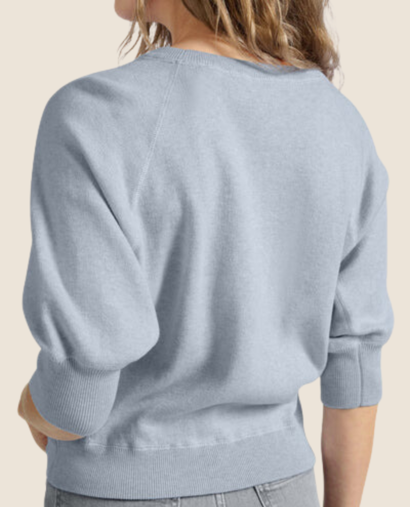 Yaya Dawn Blue Raglan Sweatshirt