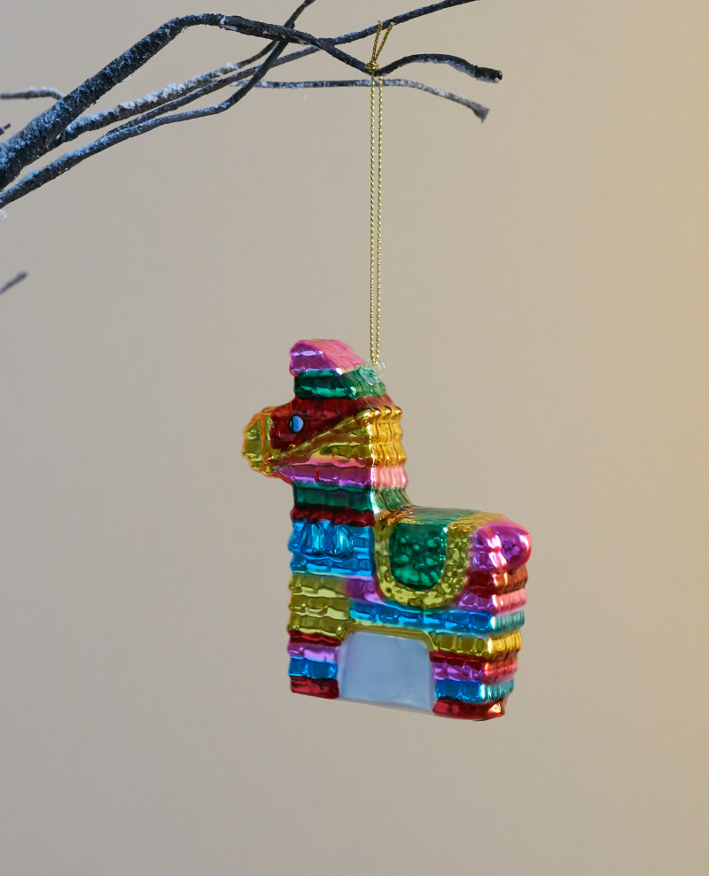 Xmas Glass Piñata Decoration