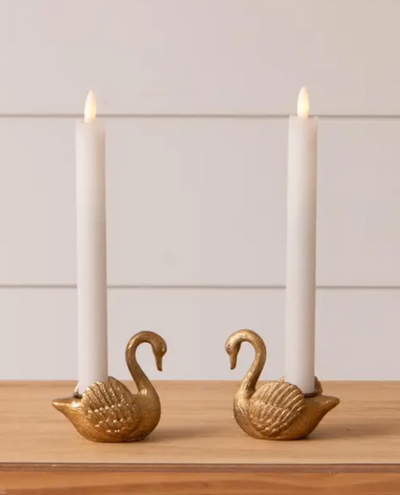 Audrey's Swan Candle Holder