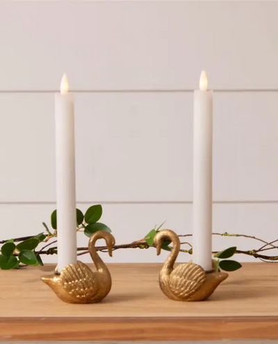 Audrey's Swan Candle Holder