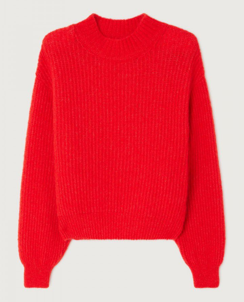 American Vintage East Chilli Pepper Crew Knit