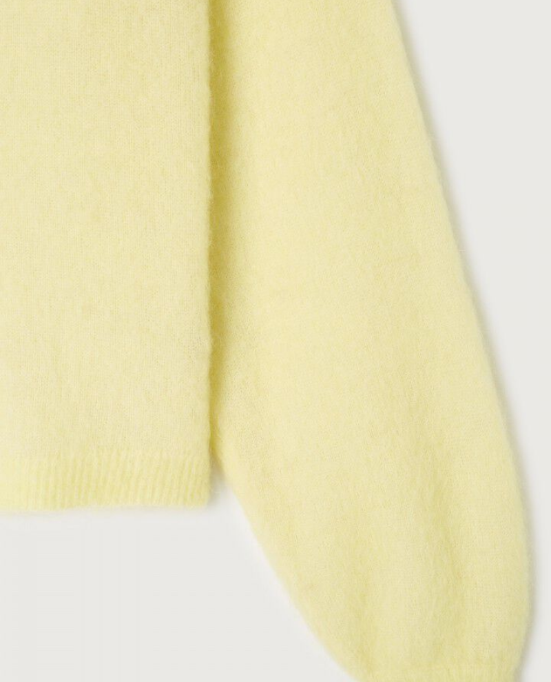 American Vintage Nenybay Lemon Yellow Crew Knit