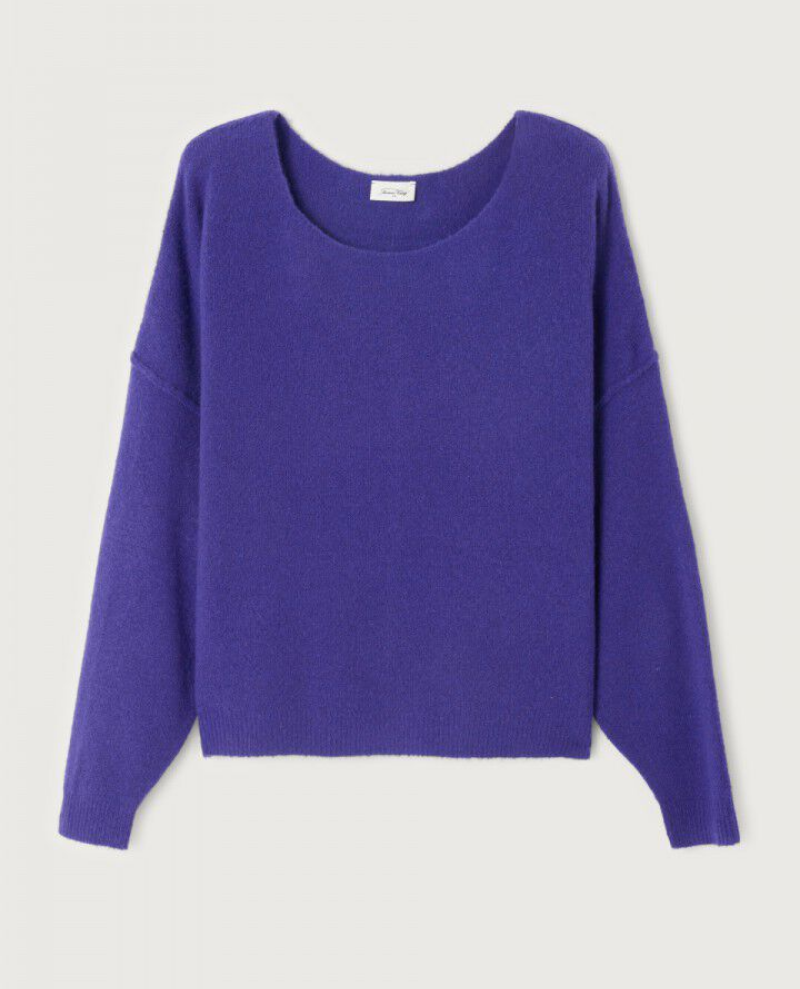 American Vintage Damsville Violet Boat Knit