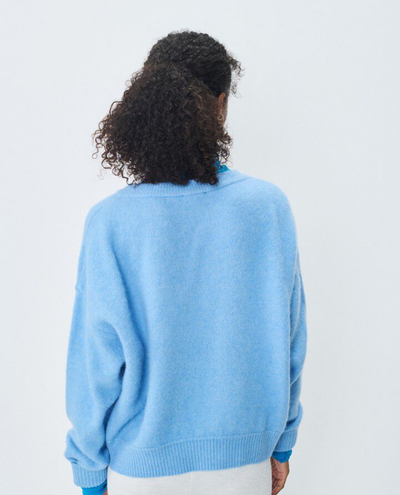 American Vintage Vitow Atmosphere Blue Crew Knit