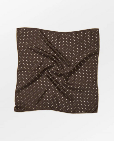 Beck Sondergaard Ditsa Twill Fudge Sia Scarf