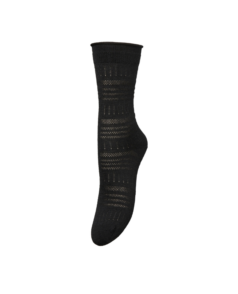 Beck Sondergaard Lucrettia Wola Black Socks