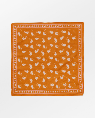 Beck Sondergaard Madalena Orange Cotton Scarf