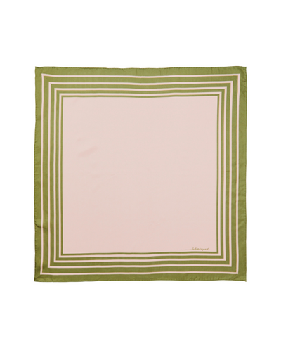 Beck Sondergaard Quadro Rose Silk Scarf