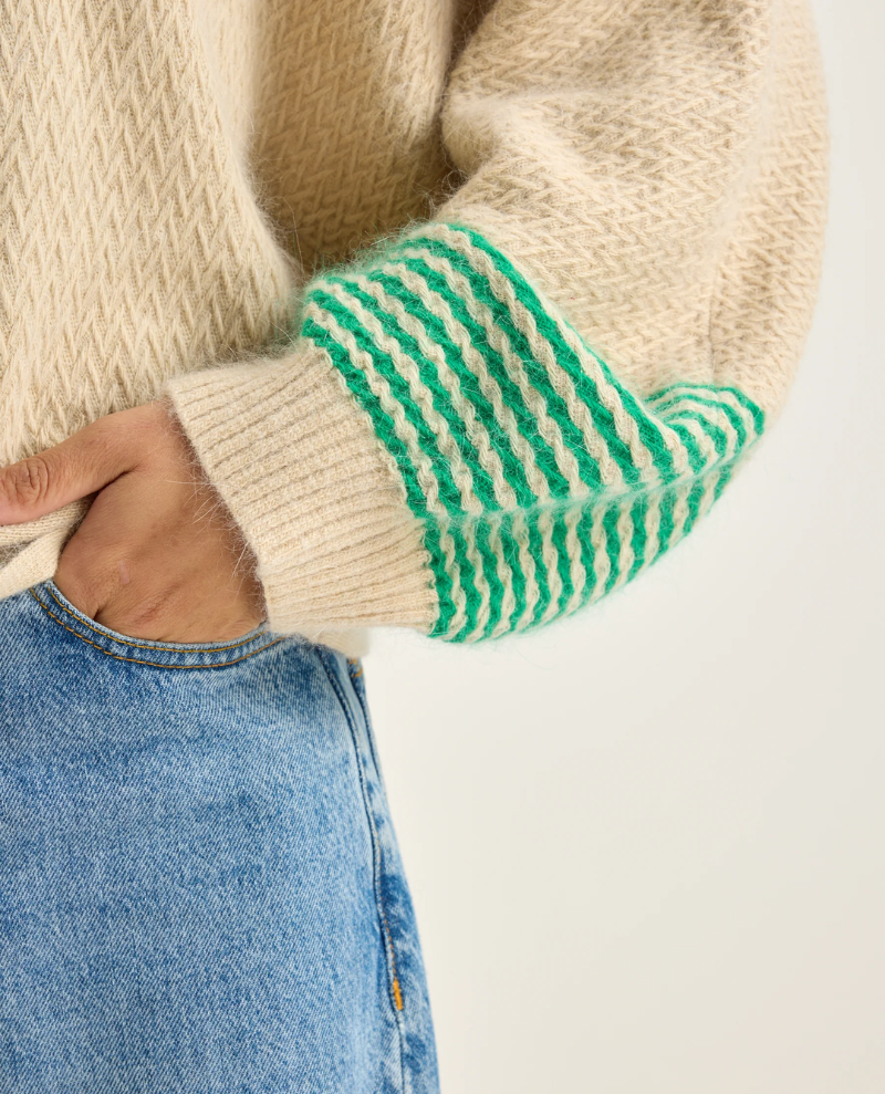 Bellerose Dios Calcaire Crew Knit