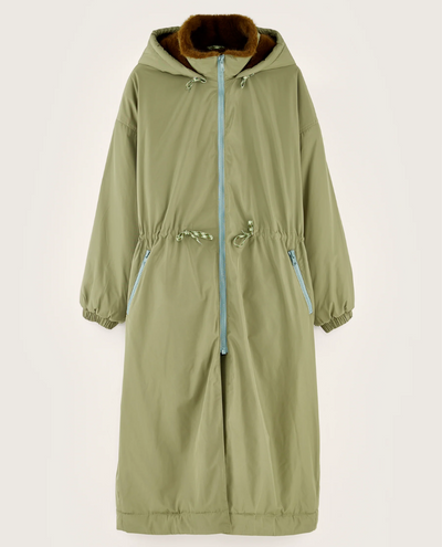 Bellerose Hosfo Jeep Green Long Coat