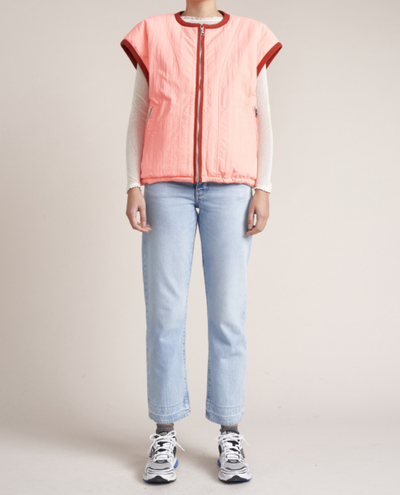 Bellerose Jano Pink Reversible Gilet