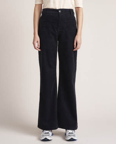 Bellerose Park Black Beauty Wide Leg Trousers