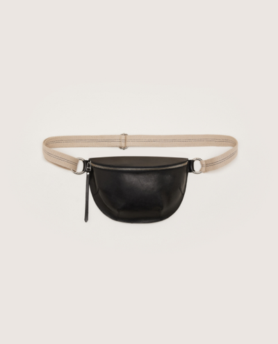 Bellerose Rosie Black Leather Bumbag