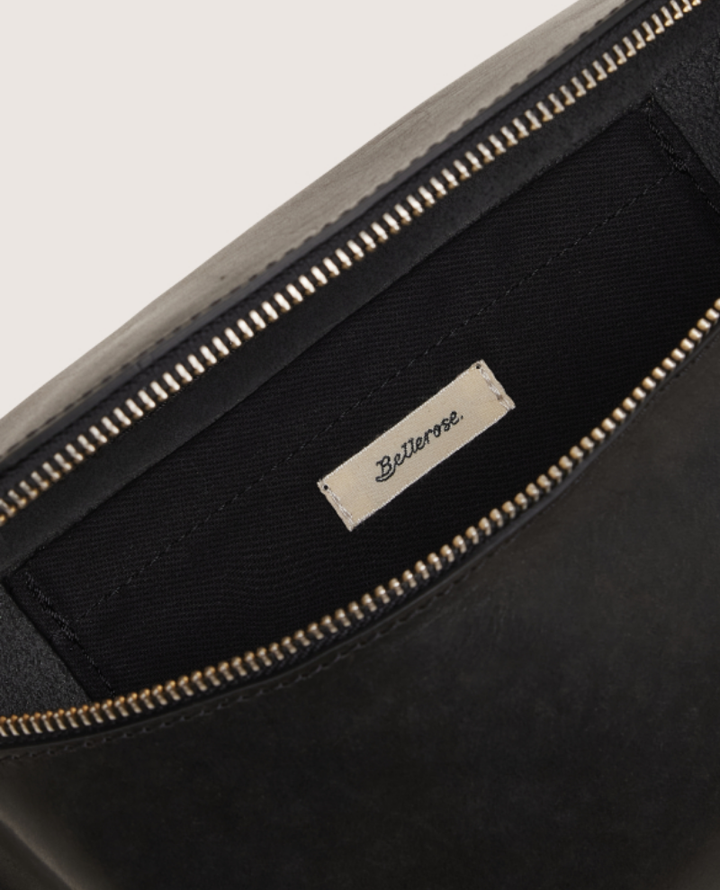 Bellerose Rosie Black Leather Bumbag