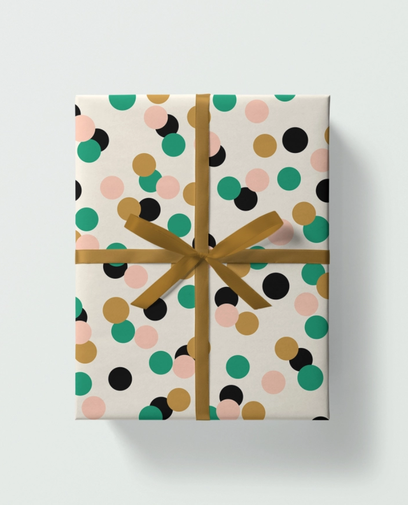 Confetti Gift Wrap Sheet