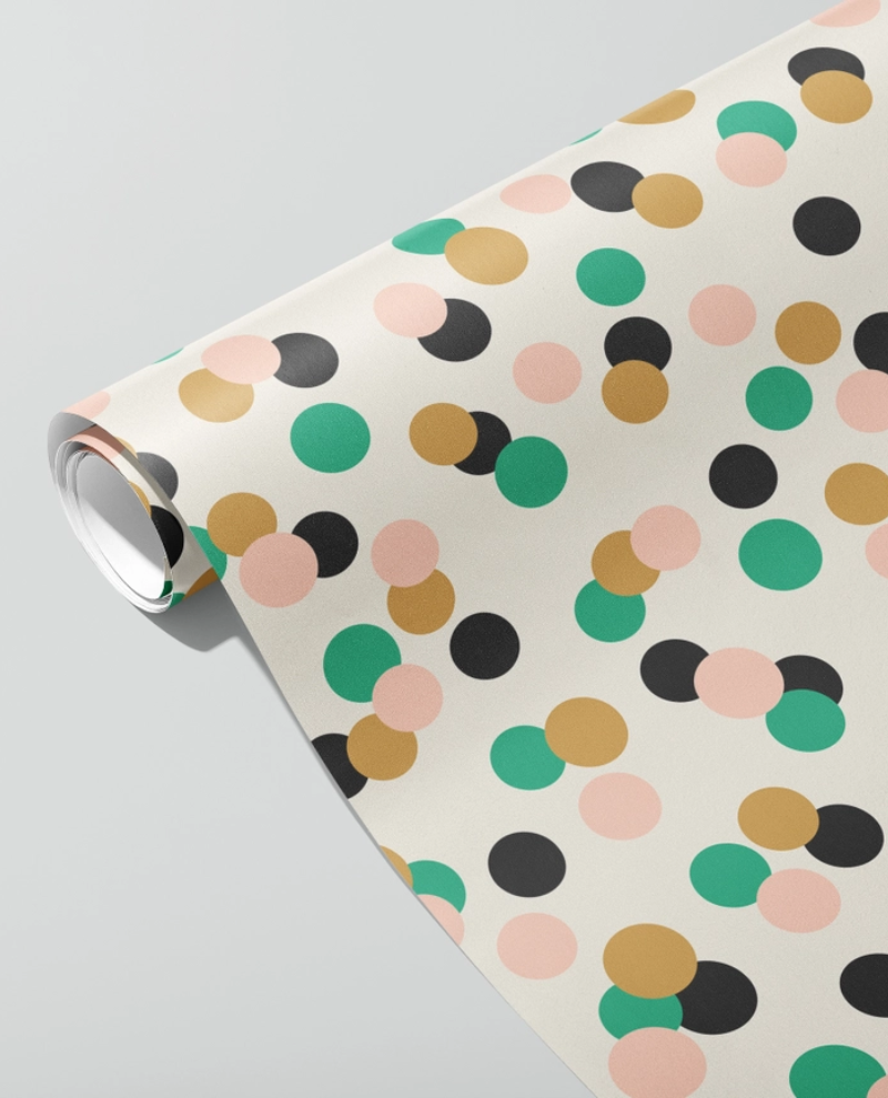 Confetti Gift Wrap Sheet