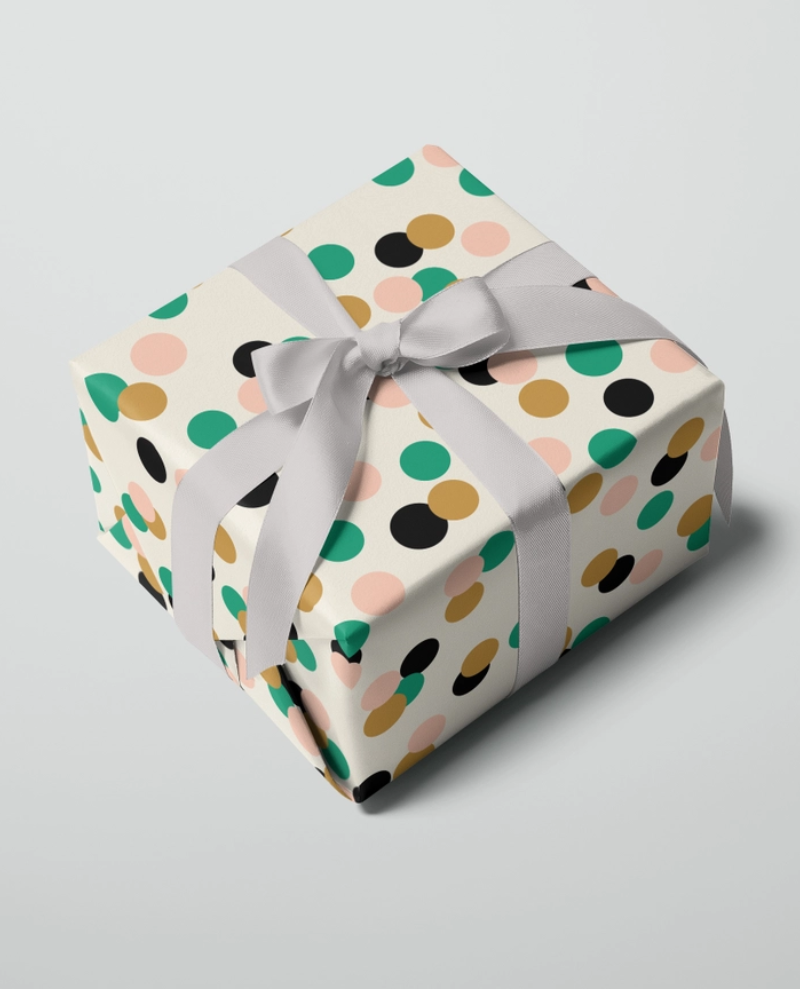 Confetti Gift Wrap Sheet