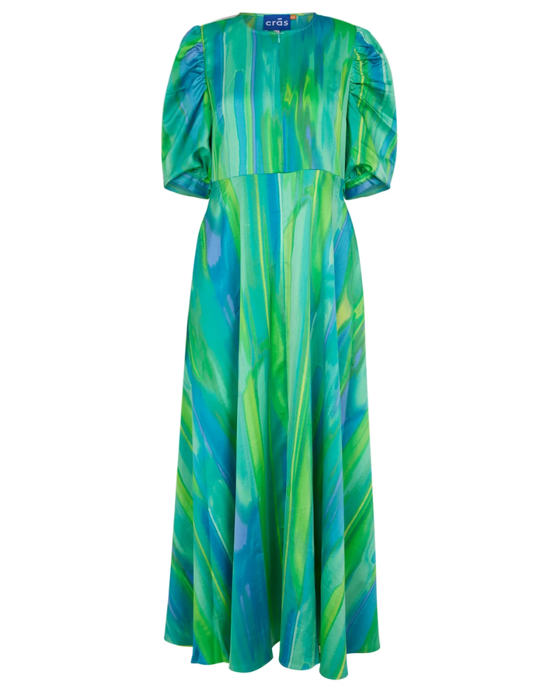 Cras Kayla Acid Waterfall Dress - Biscuit Clothing Ltd