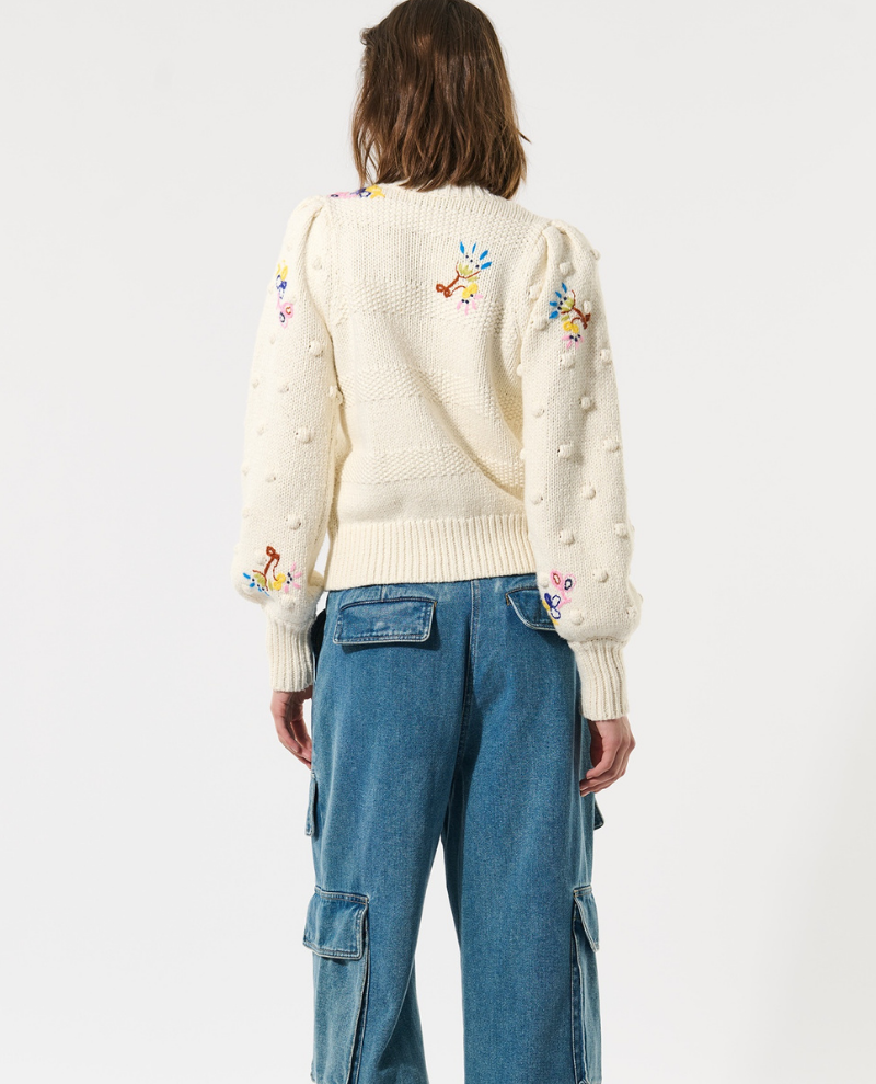 Dea Kudibal Bellisia Embroidered Cardigan