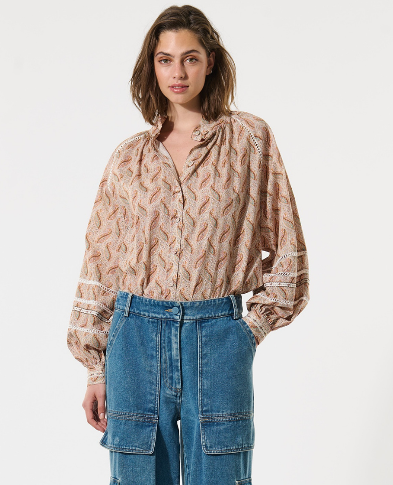 Dea Kudibal Nita Bell Blush Blouse