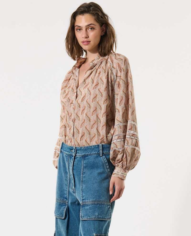 Dea Kudibal Nita Bell Blush Blouse