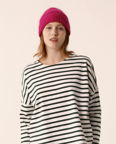 Des Petits Hauts Filipette Spruce Stripe T-Shirt