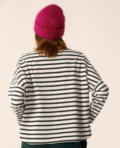 Des Petits Hauts Filipette Spruce Stripe T-Shirt