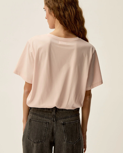 Des Petits Hauts Gazoline Powder Pink T-Shirt