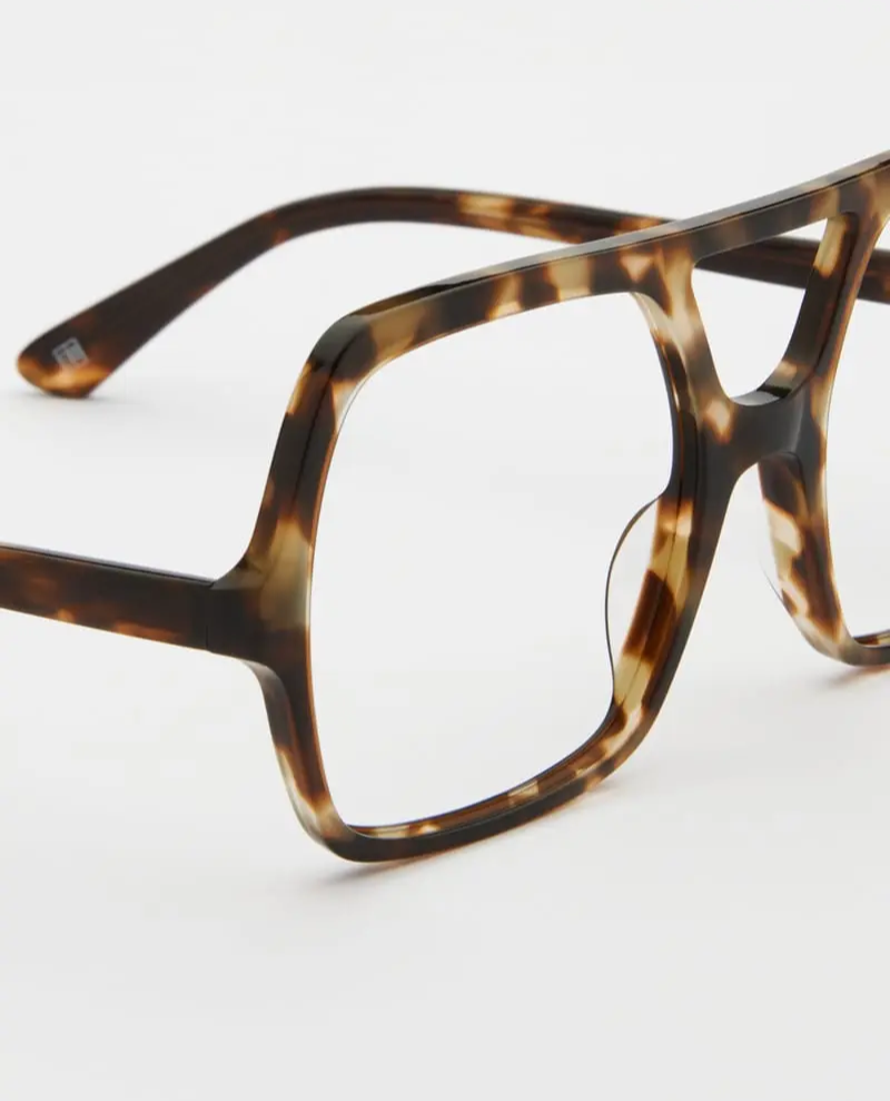 Glas Lily Turtle Brown Glasses