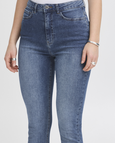 Ichi Twiggy Slim Highwaist Blue Jeans