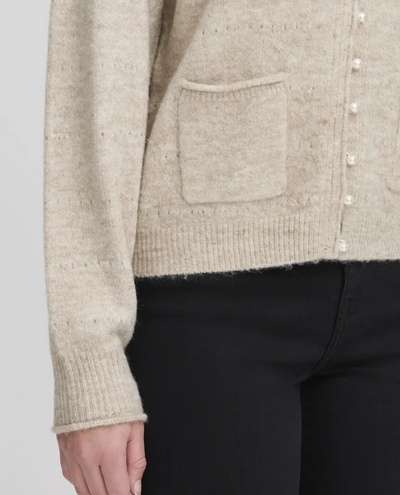 Ichi Banise Oatmeal Cardigan