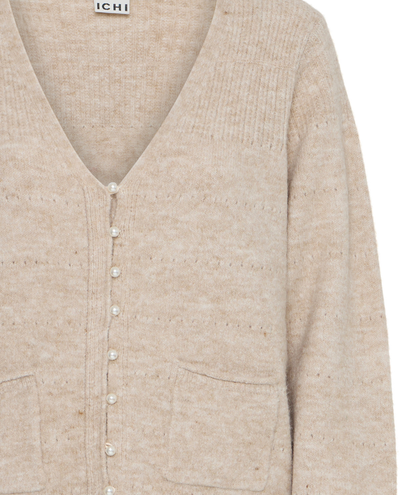 Ichi Banise Oatmeal Cardigan