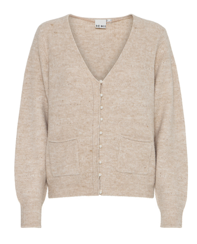 Ichi Banise Oatmeal Cardigan