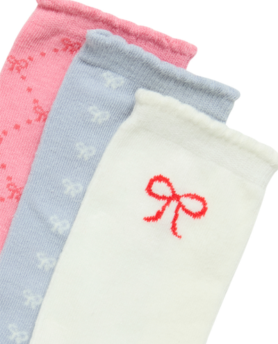 Ichi Bow Socks 3 Pack