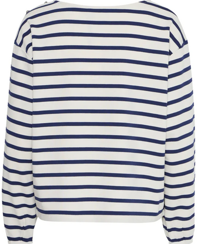 Ichi Itira Stripe Sweatshirt