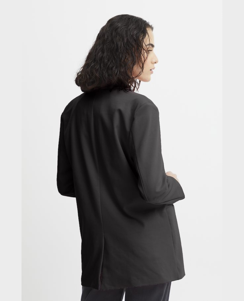 Ichi Kate Black Oversized Blazer