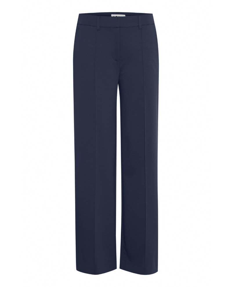 Ichi Kate Office Navy Trousers