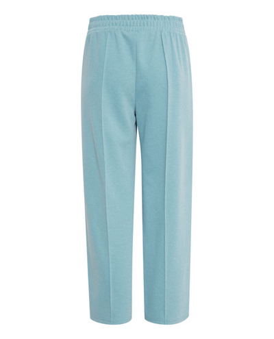 Ichi Kate Pique Nile Blue Trousers