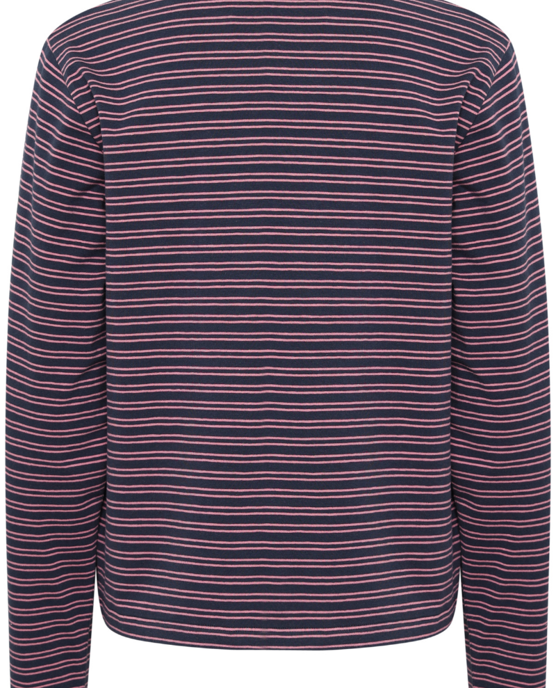 Ichi Mira Navy Stripe T-Shirt