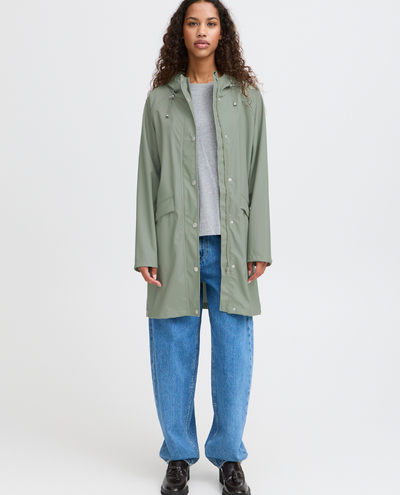 Ichi Tazi Seagrass Green Rain Jacket