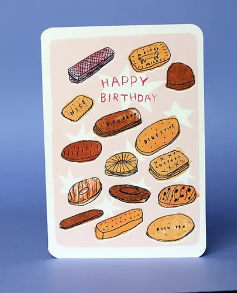 Laura Skilbeck Birthday Biscuits Card