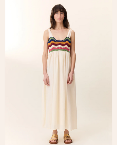 Leon & Harper Ricq Crochet Maxi Dress