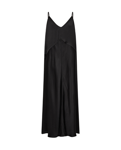 Levete Room Estel Black Slip Dress