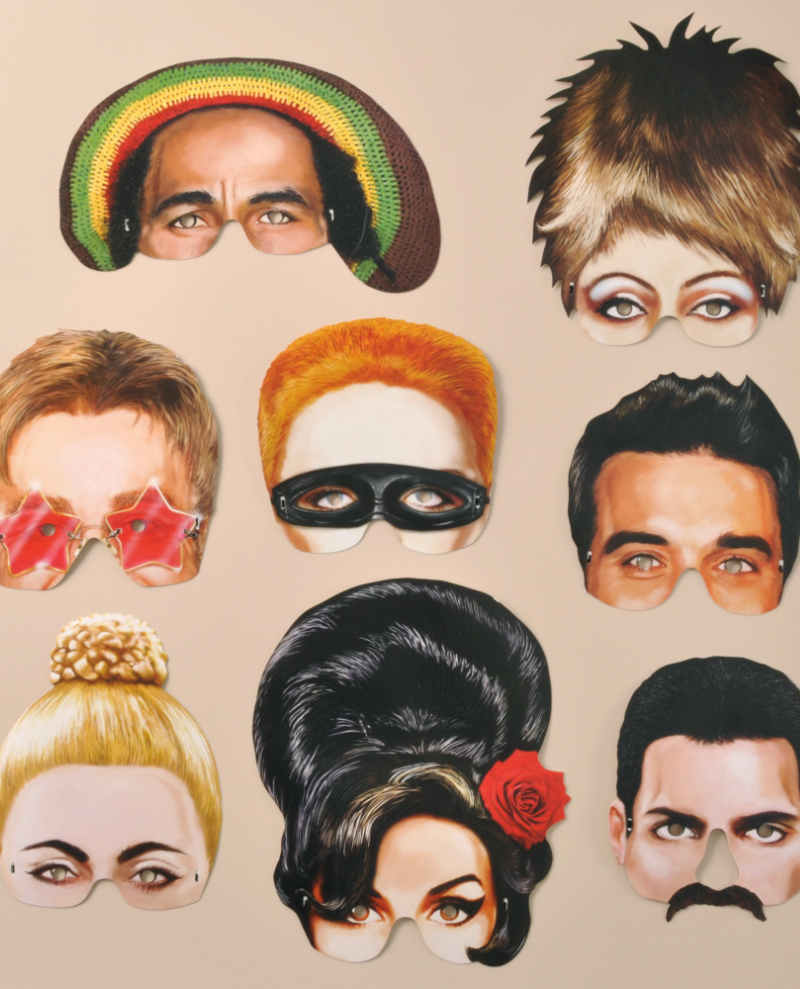 Mamelok Musical Icons Party Masks