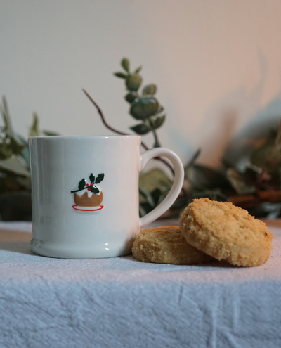 Xmas Plum Pudding Mini Mug