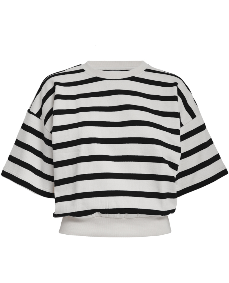 Minus Estella Black Stripe Sweatshirt