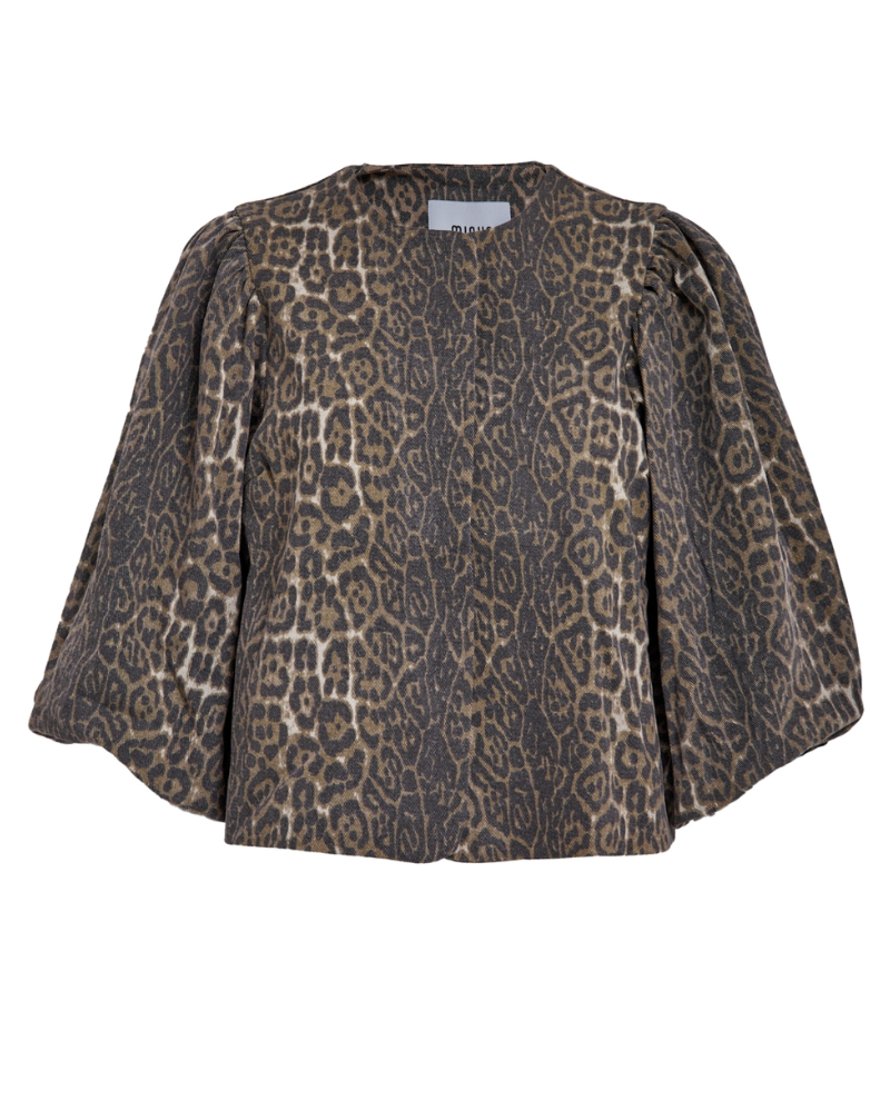 Minus Rana Brown Leopard Jacket