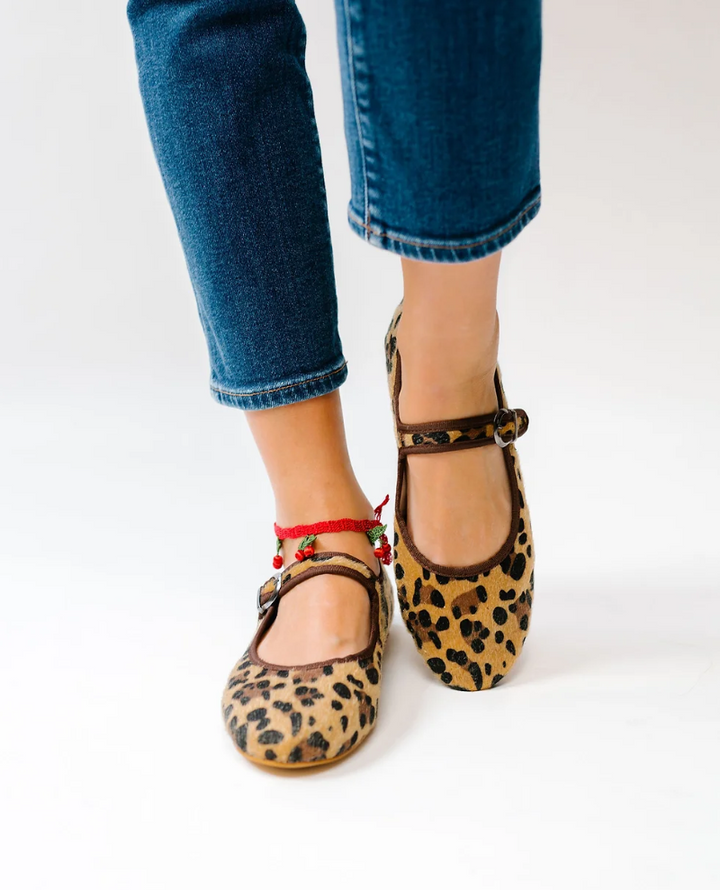 Leopard print mary janes deals